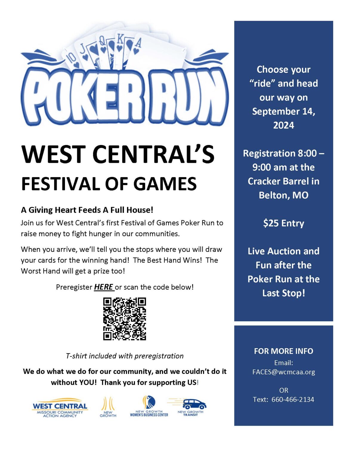 poker run poster